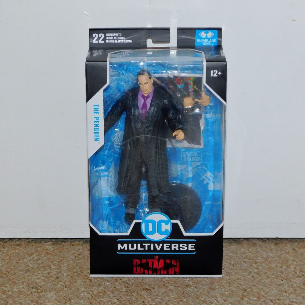 2022 McFarlane DC Multiverse The Batman Movie 7" The Penguin Figure MIB New